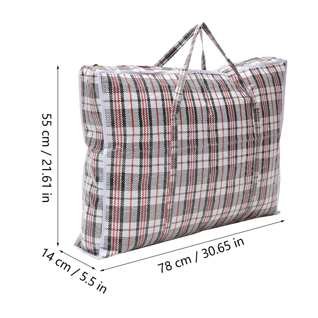 Clothes Storage Bag Basket Large Travel Black S1976