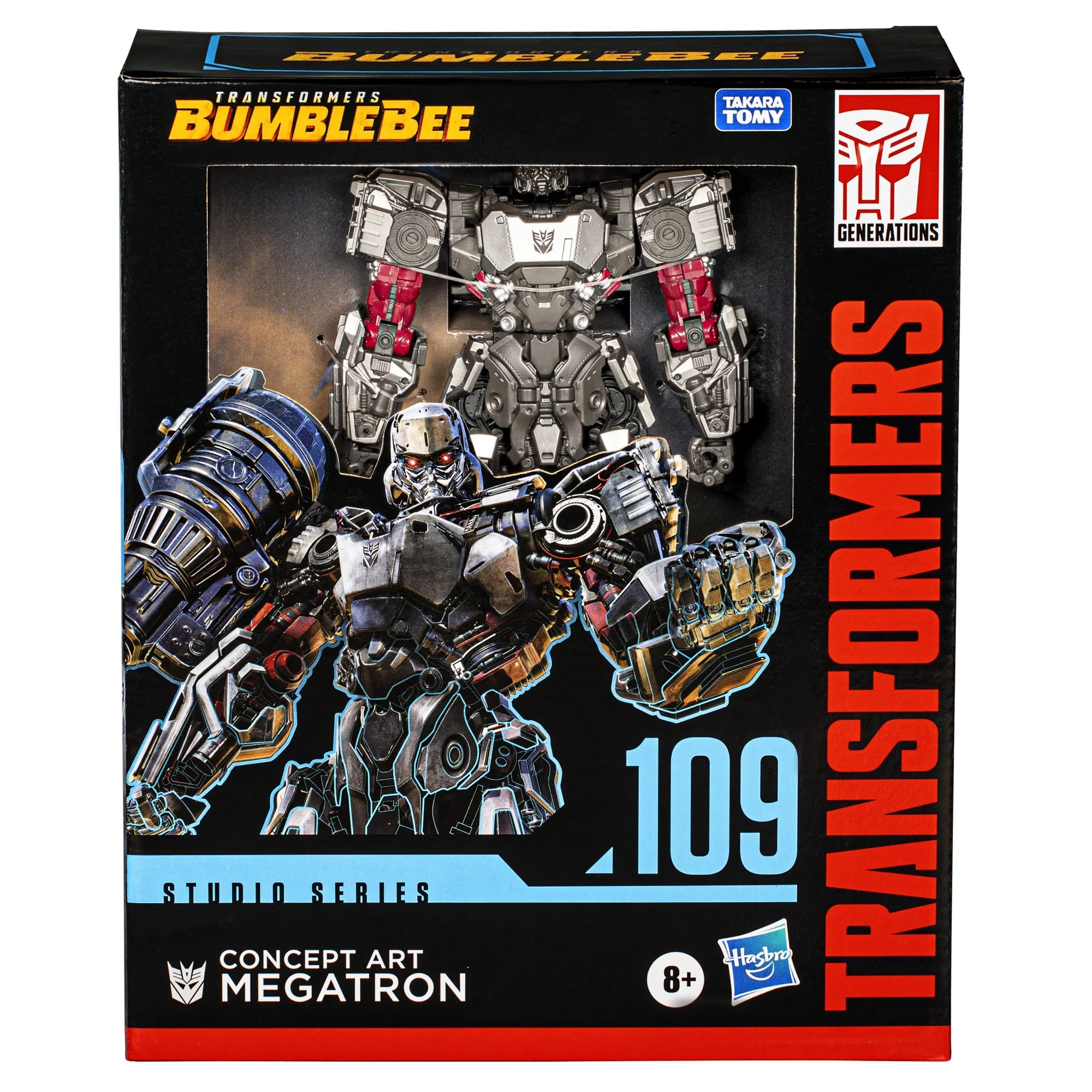 Bumblebee 109 Concept Art Megatron 8.5" Action Figure L966143