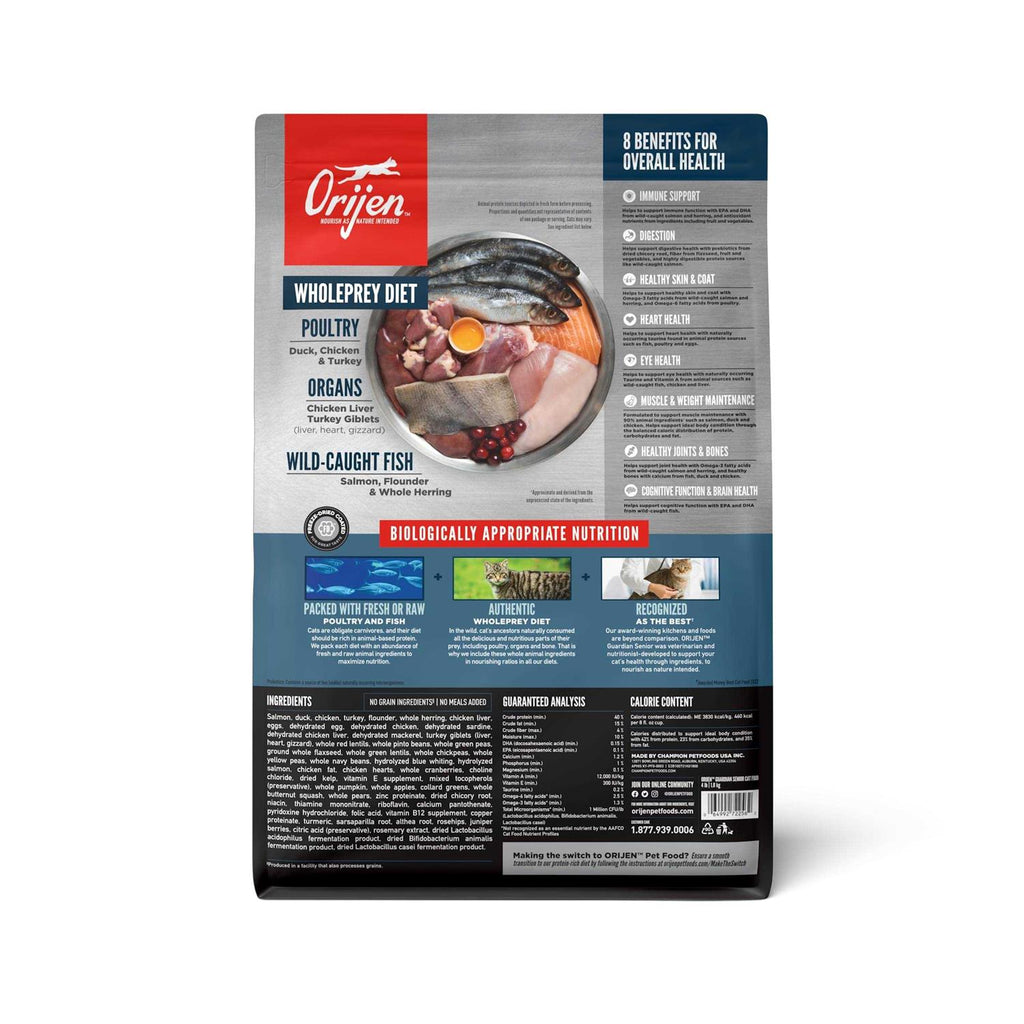 Grain Free Dry Cat Food for Senior Cats E426106
