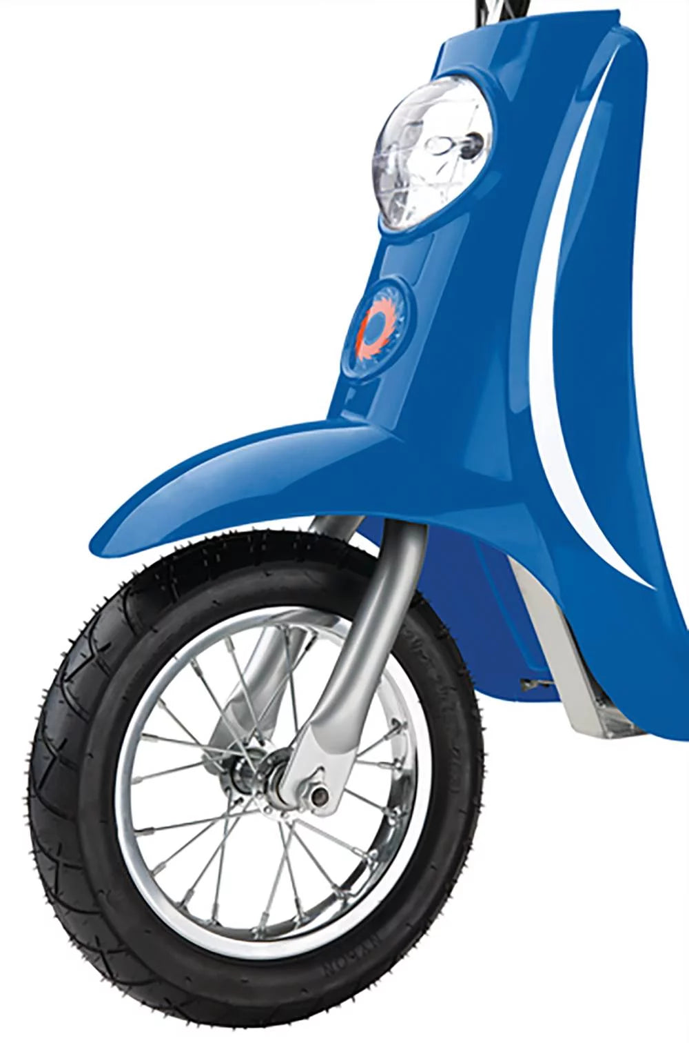 Miniature Euro 24V Electric Retro Scooters, Blue & Red Z77858