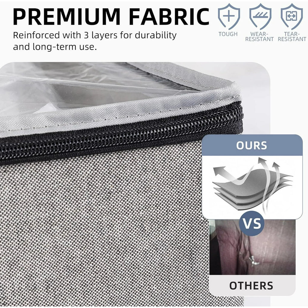 Under Bed Vacuum Seal Storage Bags for Comforters, Large Foldable Box R522566