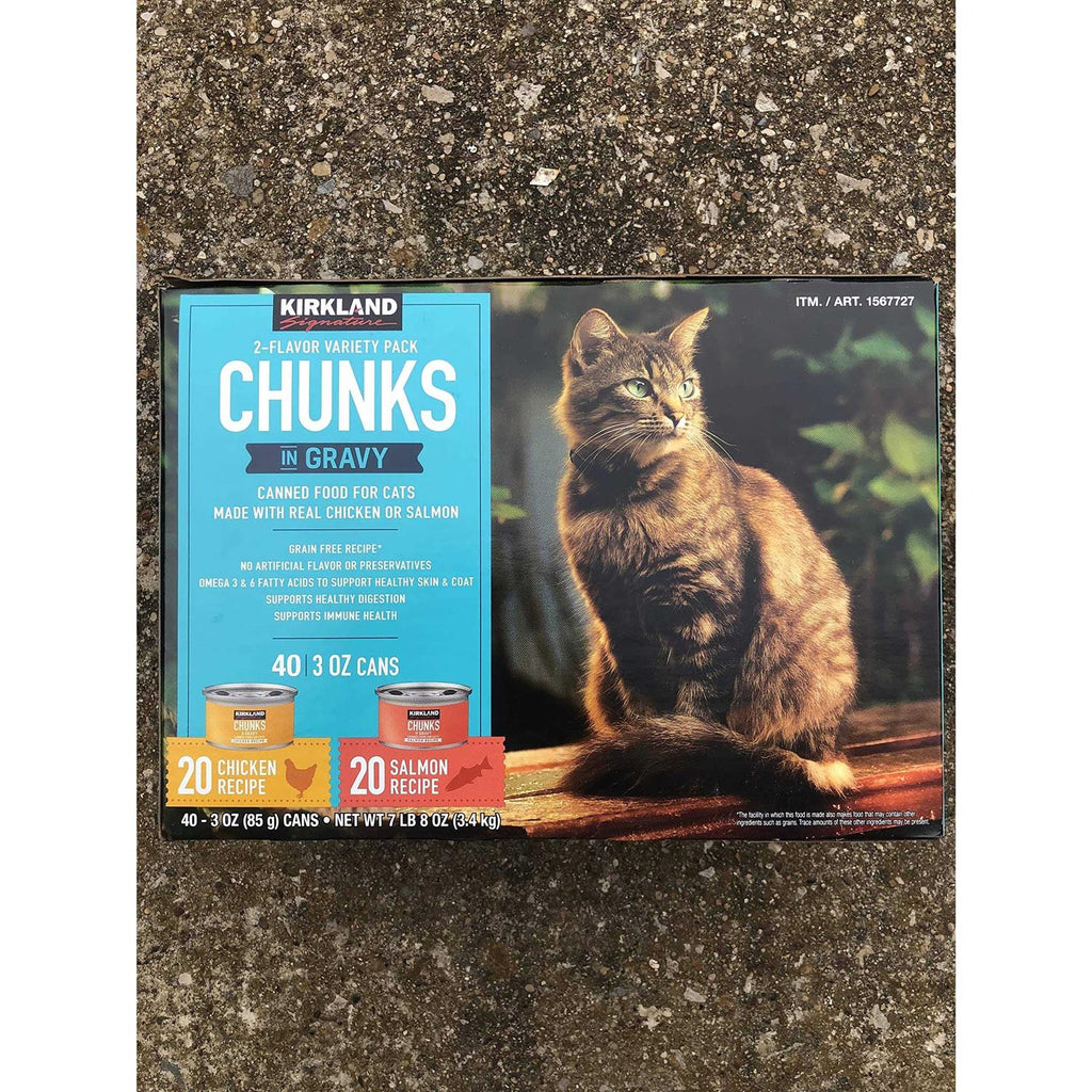Chunks in Gravy Canned Cat Food Variety Pack S852