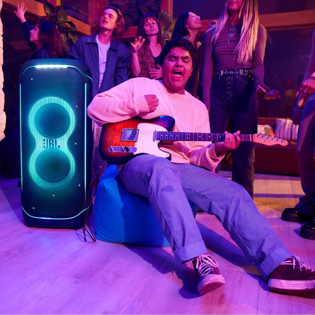 Waterproof Wi-Fi Party Speaker with Dolby Atmos and Lighting Effects A32227