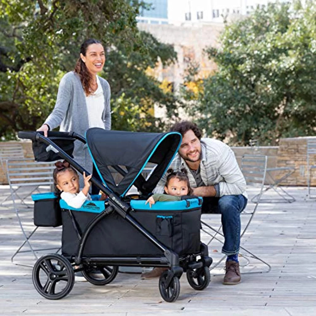 Wagon Stroller, Solid Print Gray P92441