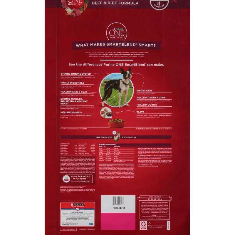 Small Bites Beef & Rice Dry Dog Food Y2375