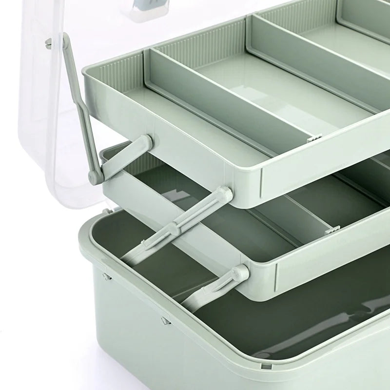 Plastic Dividing Storage Box with Adjustable Spacers N725