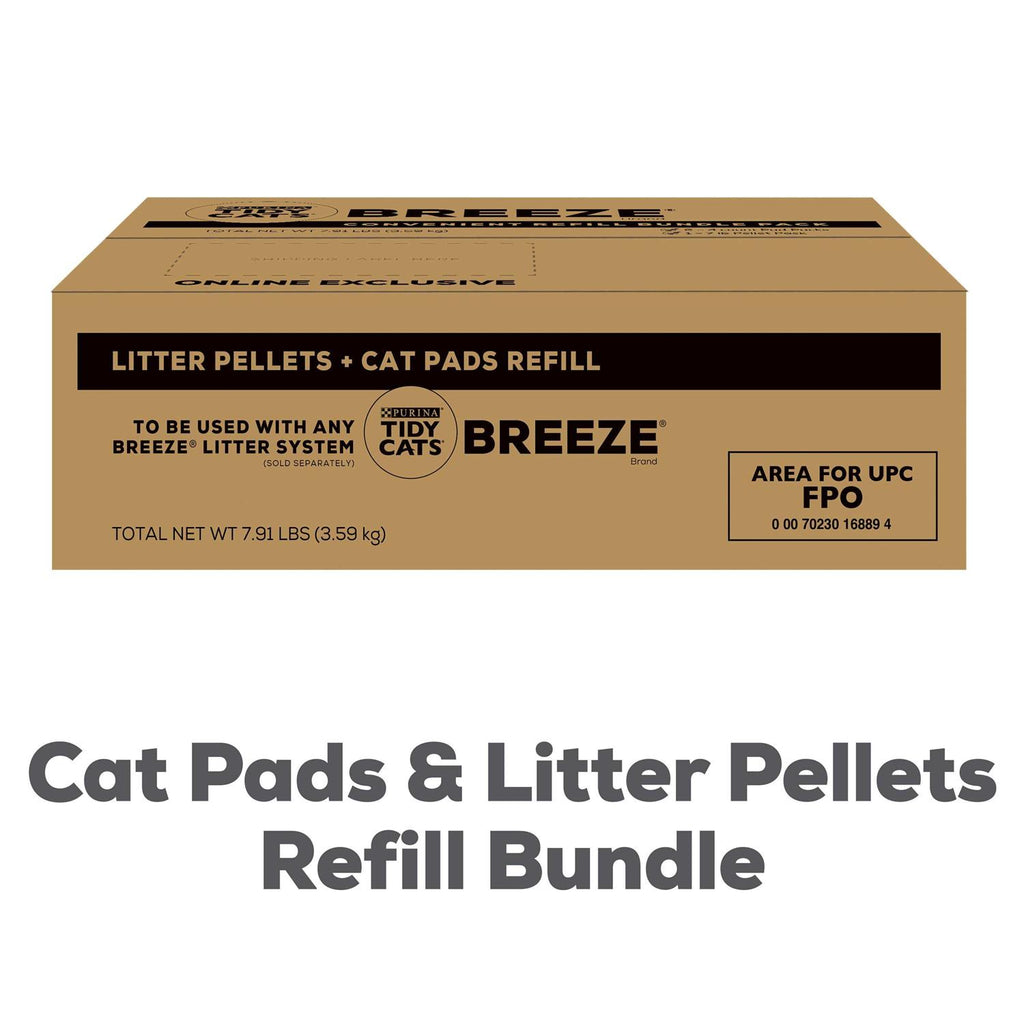 Cat Pads & Litter Pellets Bundle Pack F446