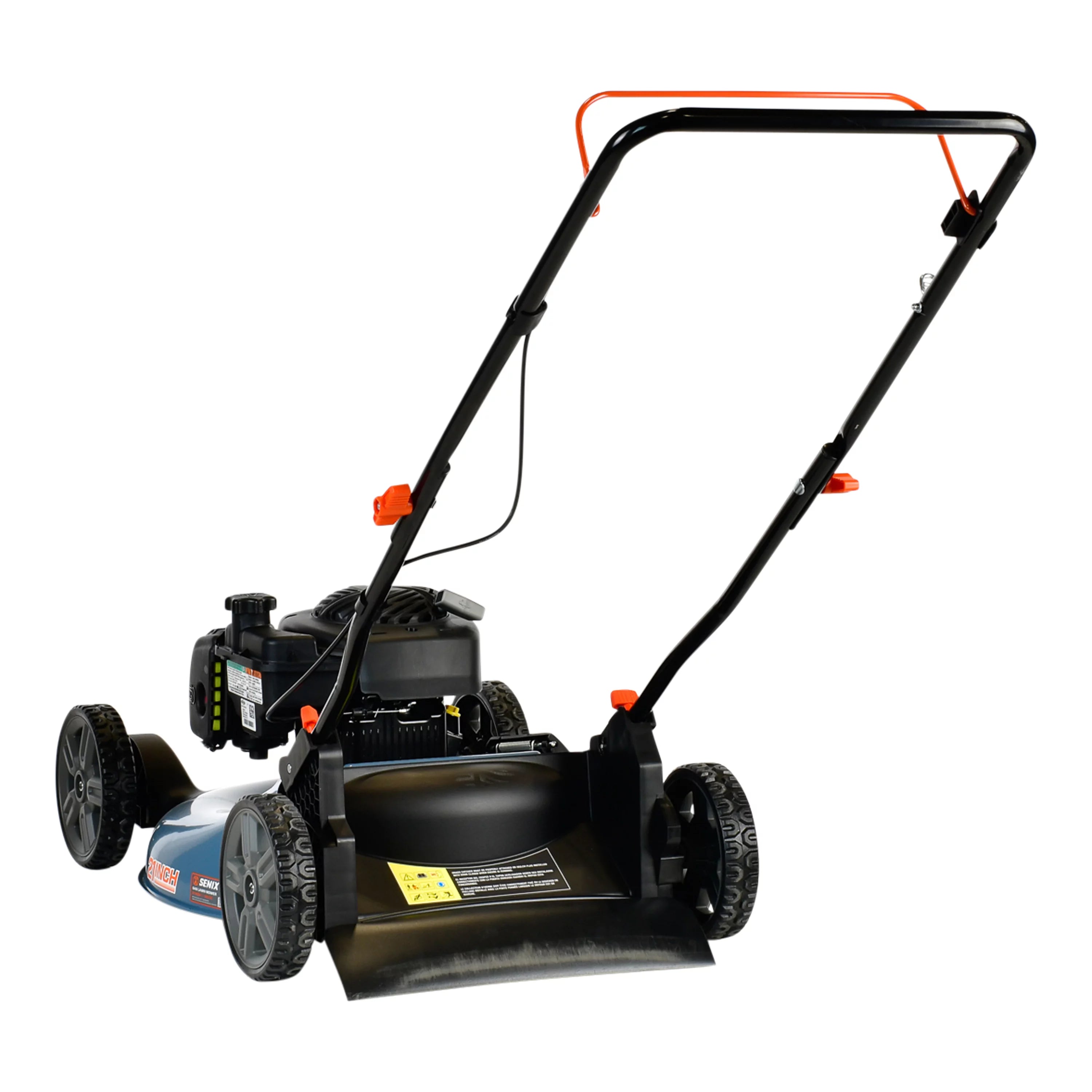 21-Inch 125cc Gas Push Lawn Mower with Mulch & Side Discharge S272
