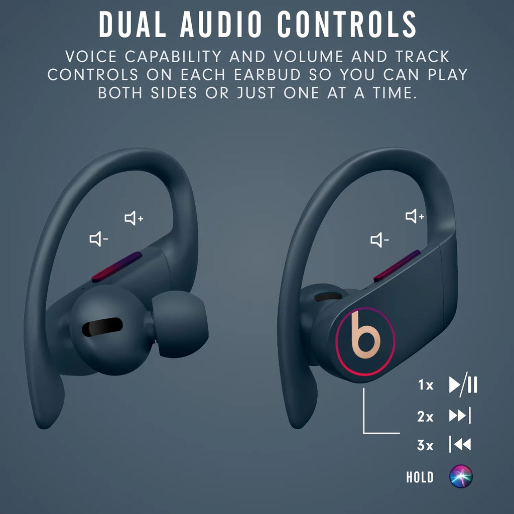 Wireless Earbuds with Charging Case, Navy F76053