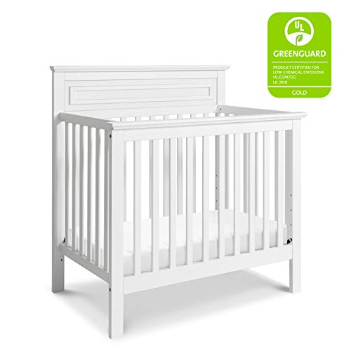 4-in-1 Convertible Mini Crib in Chestnut Y55997