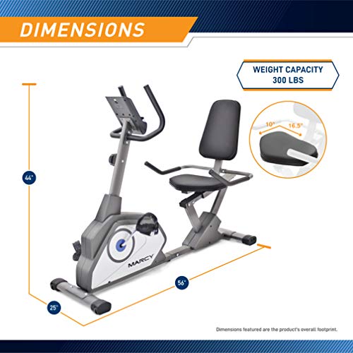 Magnetic Recumbent Exercise Bike with 8 Resistance Levels M429