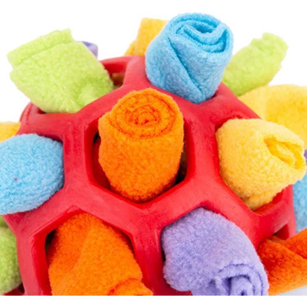 Interactive Dog Puzzle Toys Snuffle Ball Slow Feeder Training P483568