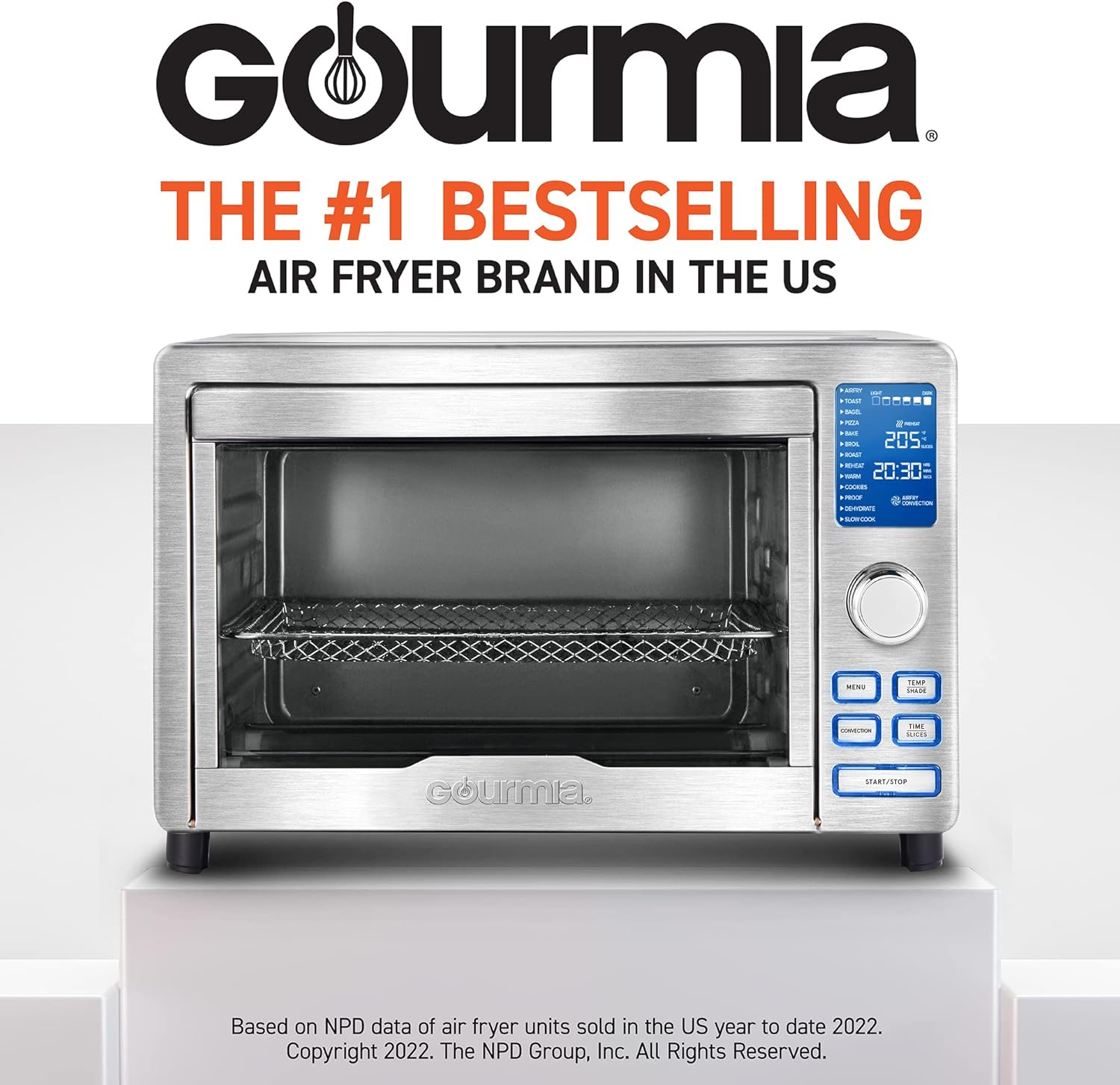 Digital Stainless Steel Toaster Oven Air Fryer R64513