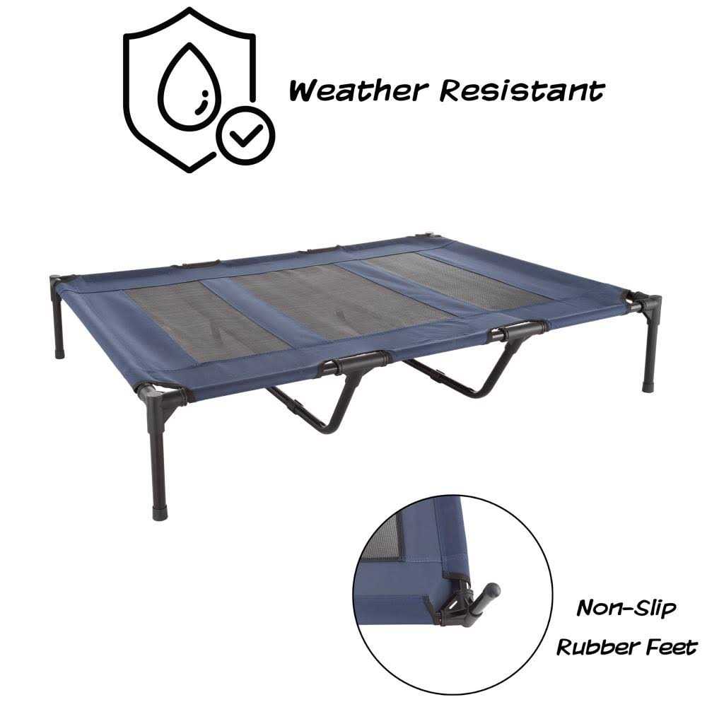 Elevated Pet Bed with Cot-Style Frame J883700