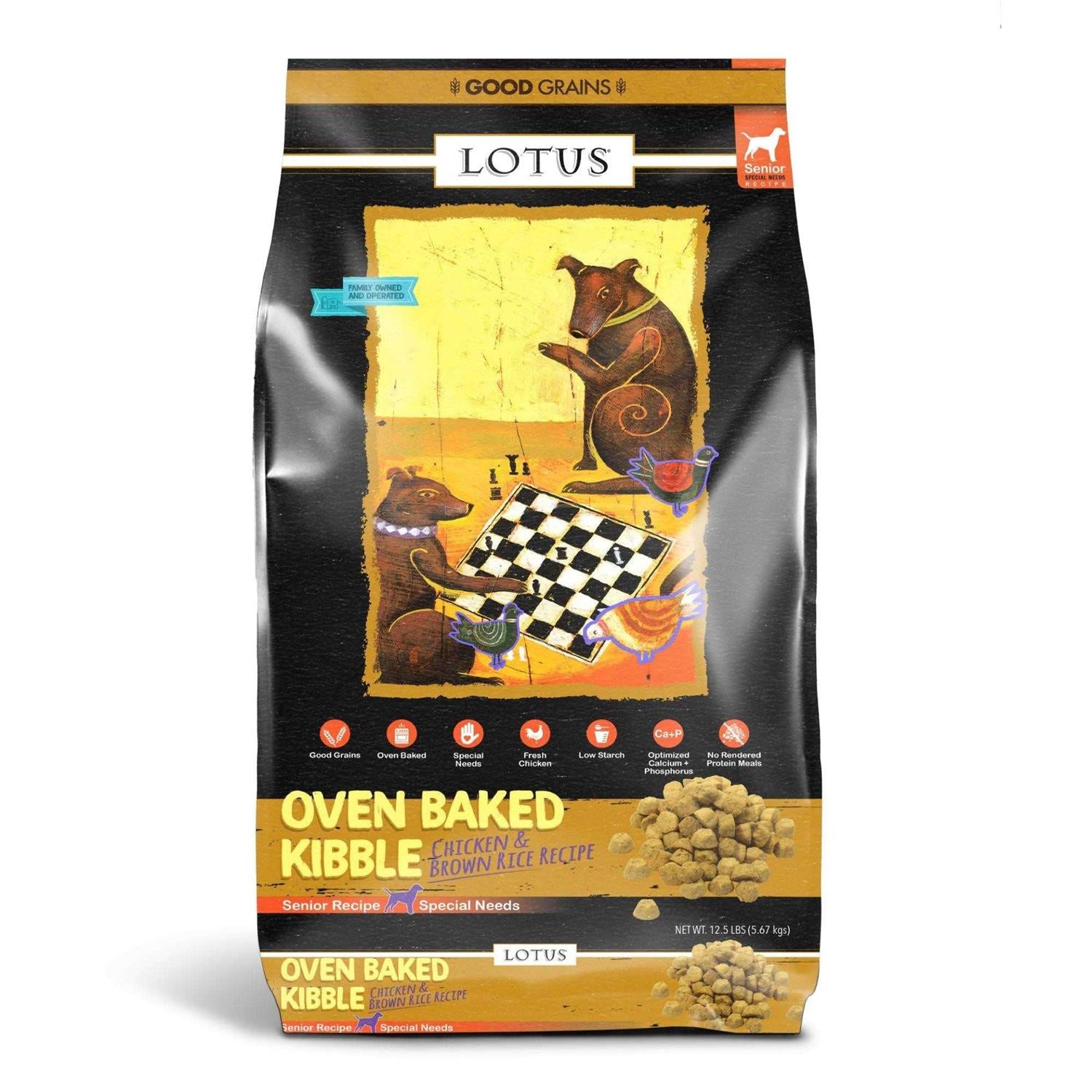 Lotus Dry Senior Dog Food - Pet Supplies online store