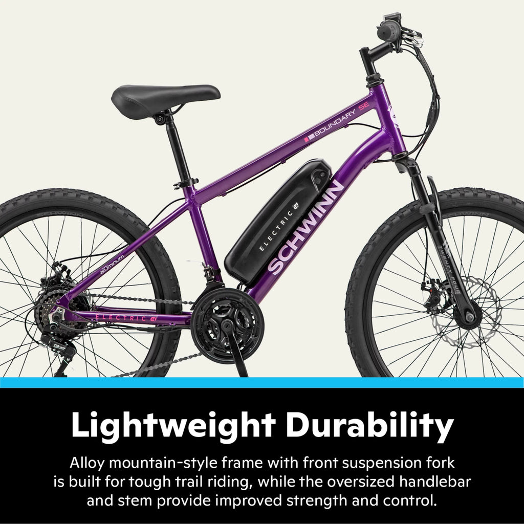 Electric Mountain Bike for Adults, 7 Speeds, 250w N39074