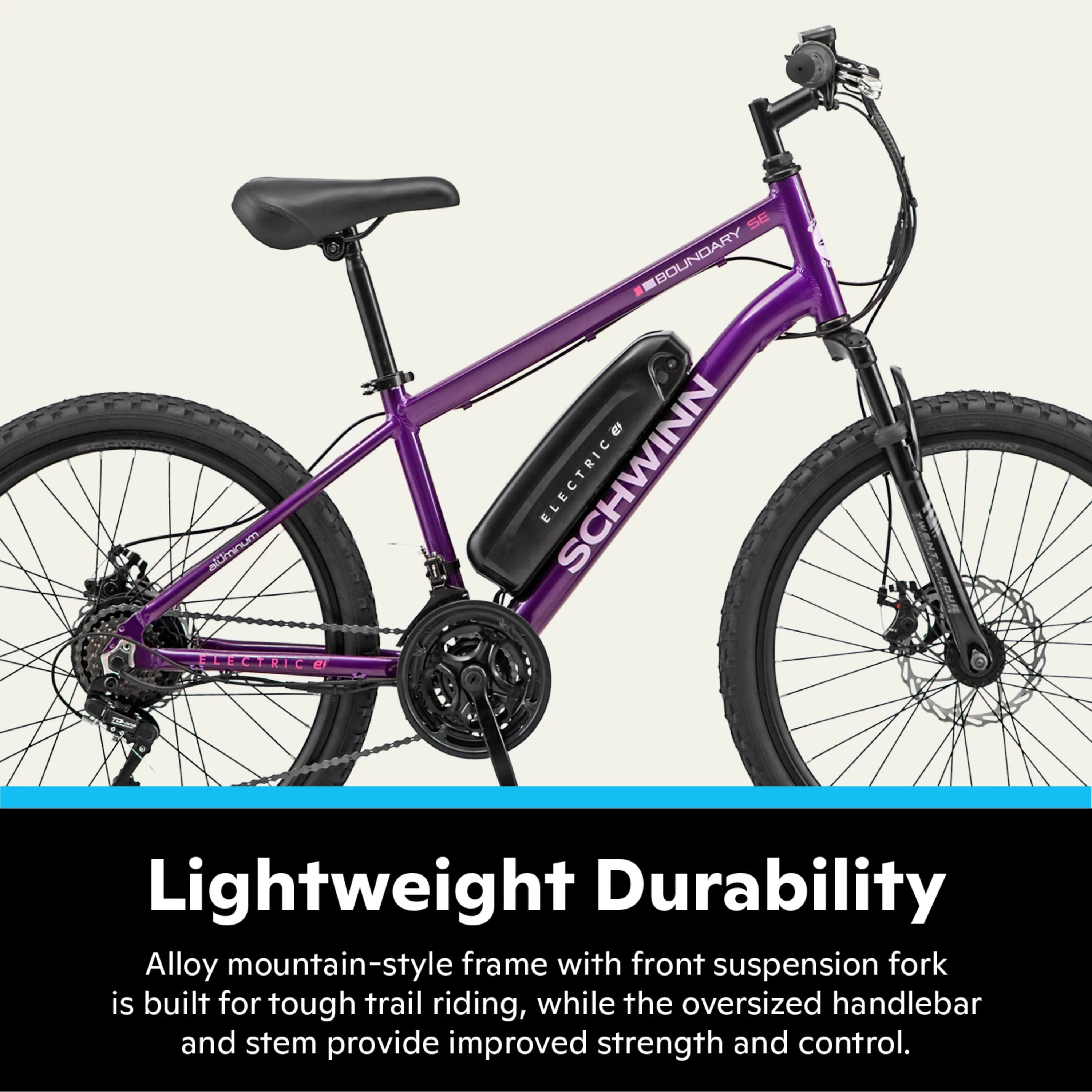 Electric Mountain Bike for Adults, 7 Speeds, 250w N39074