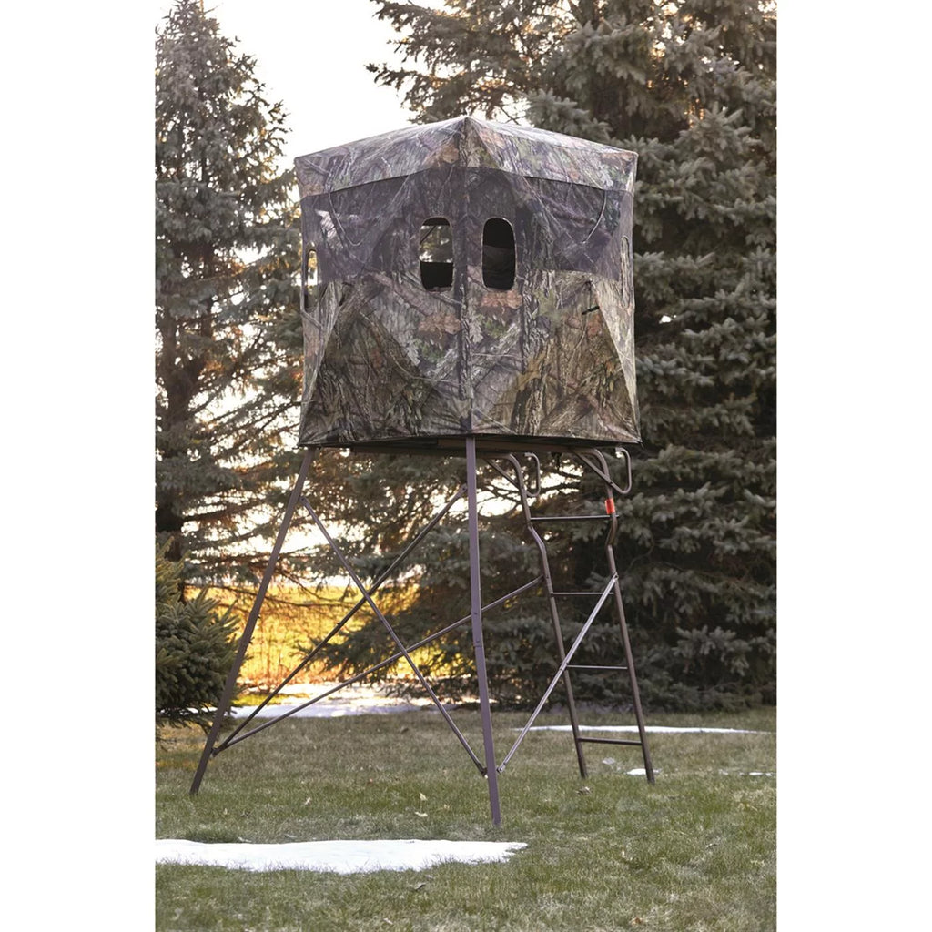 6ft Tripod Hunting Tower Blind 2-Person Elevated Stand W6429