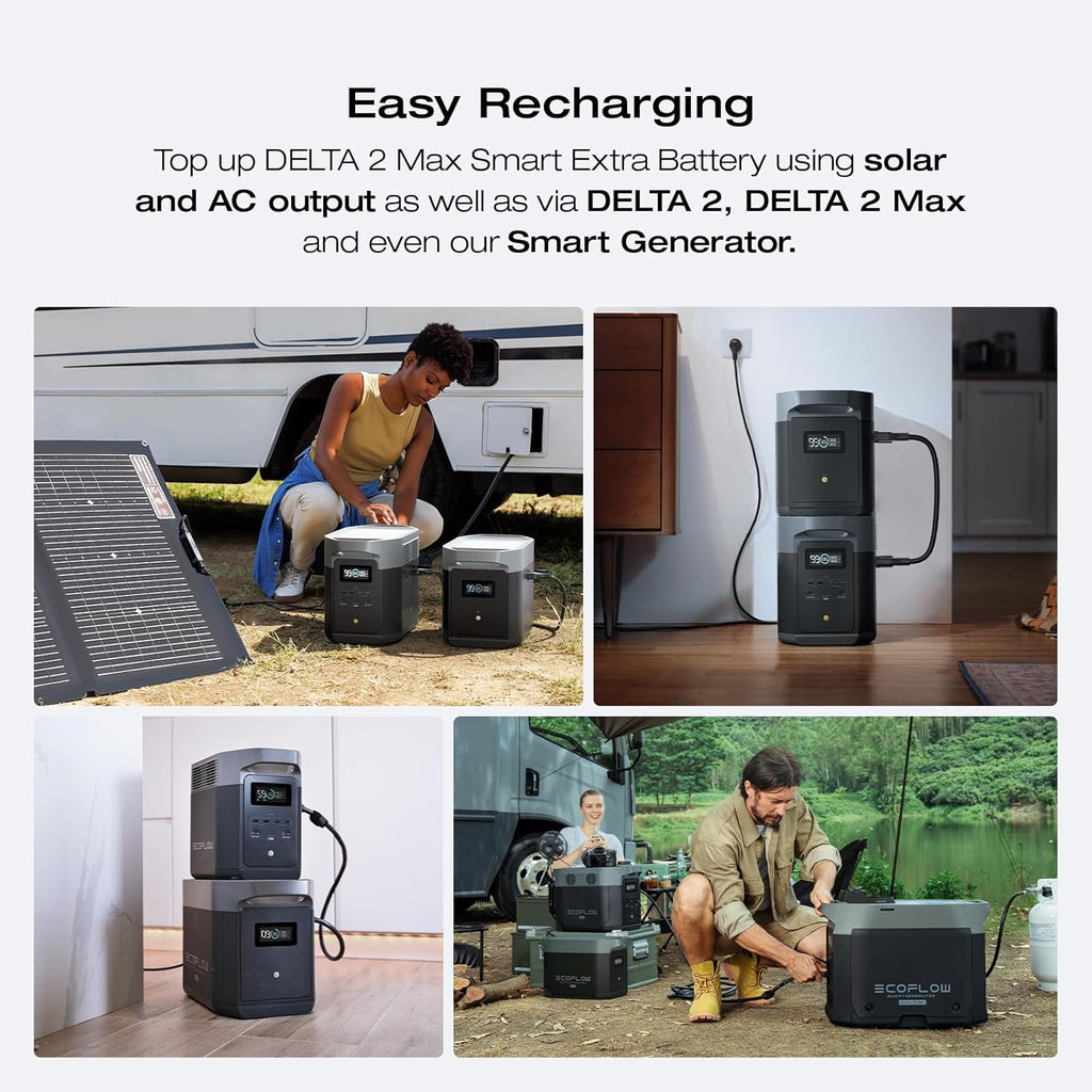 Portable Power Station Extra Battery 2048Wh LiFePO4 L717