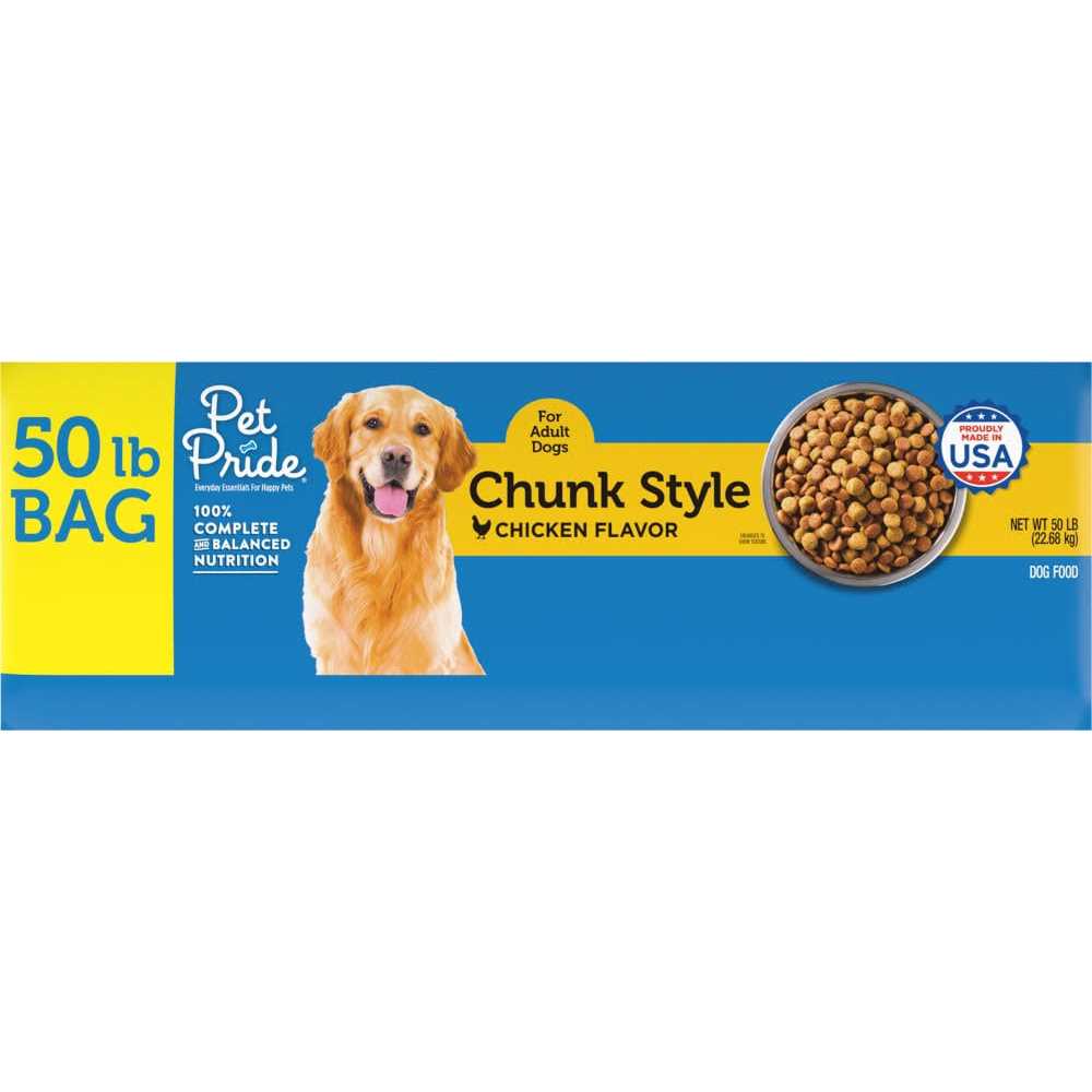 Chunk Style Dry Dog Food Y533388