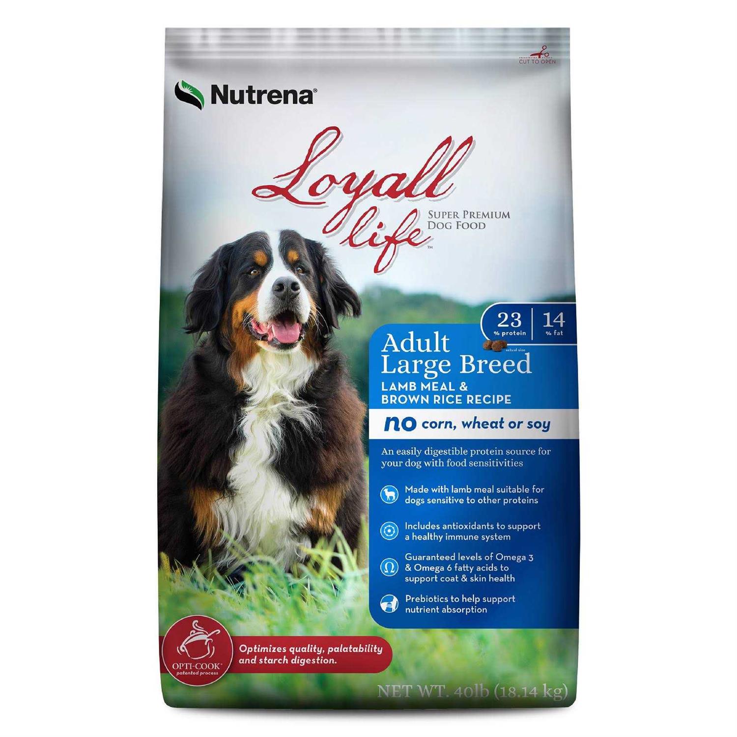 Adult Large Breed Lamb Meal & Rice Dog Food F76406