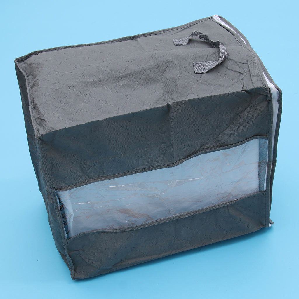 Cotton Rope Storage Bag 44x30x48cm Grey W329