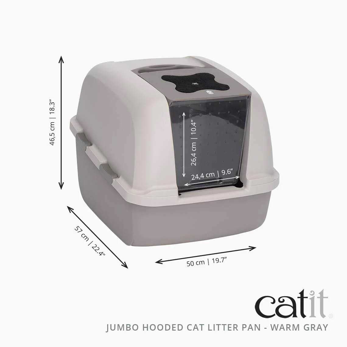 Hooded Cat Litter Pan E126876