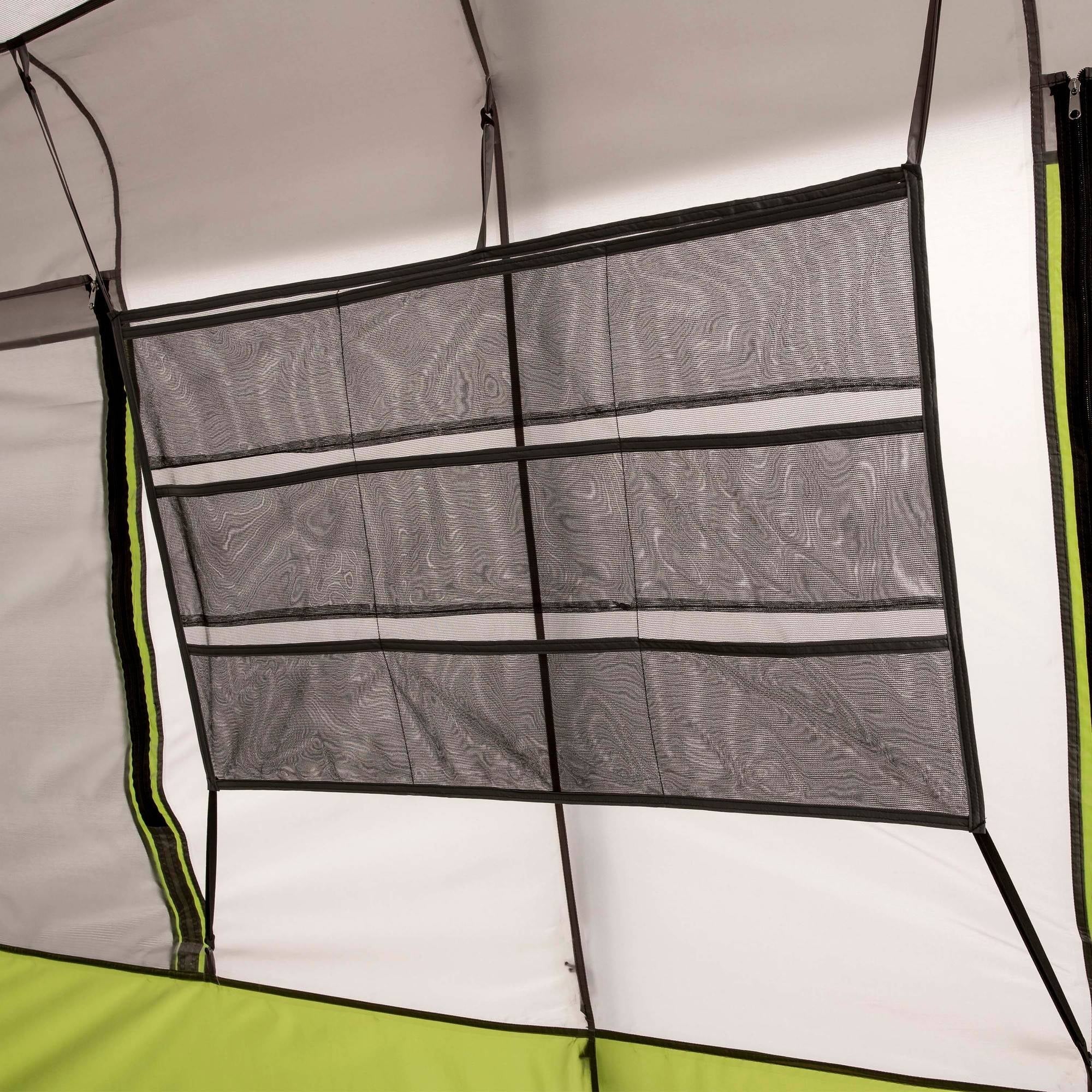 14 x 13.5 ft 9 Person 2 Room Instant Cabin Tent with Screen Room D703349