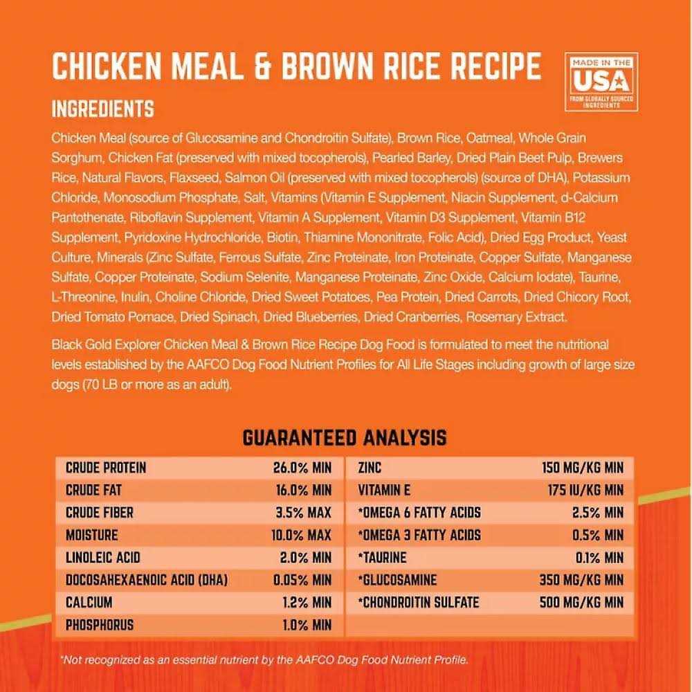 Chicken Meal & Brown Rice Dog Food N556