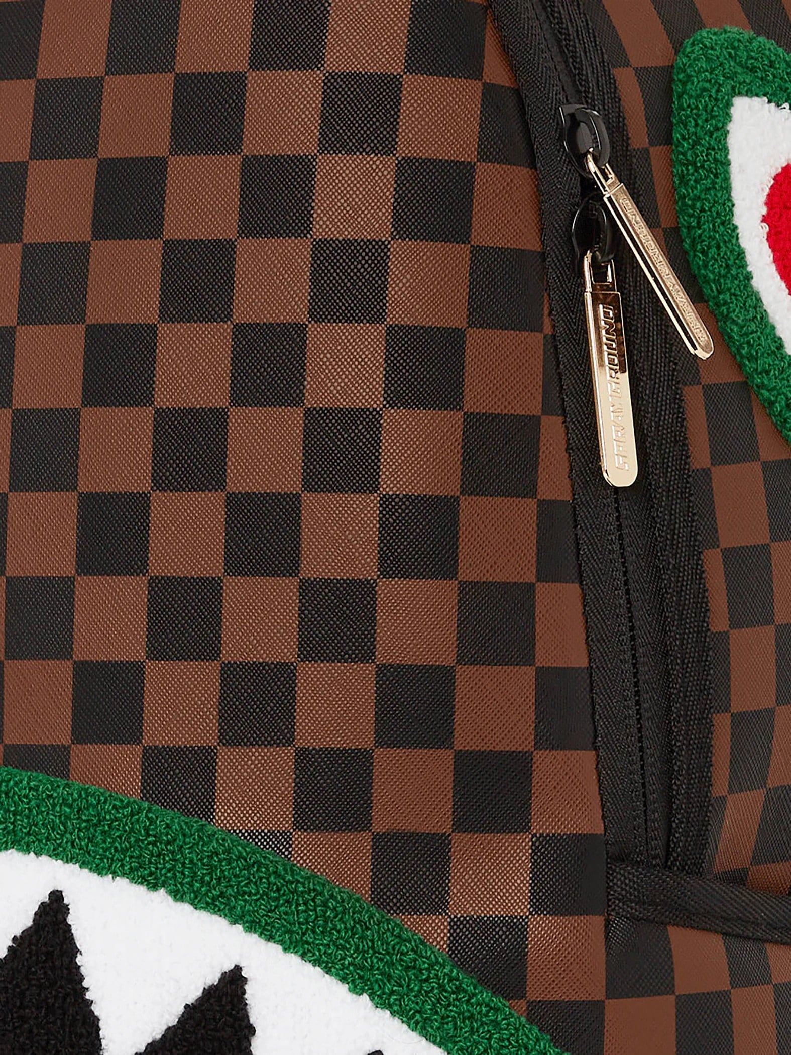 Chenille Backpack, Brown X2664