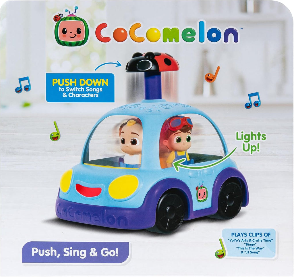 Musical Light-Up Push Car for Toddlers N59768