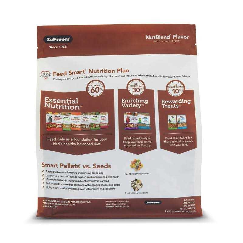 Medium Bird Food with Natural Nut Flavor L187439