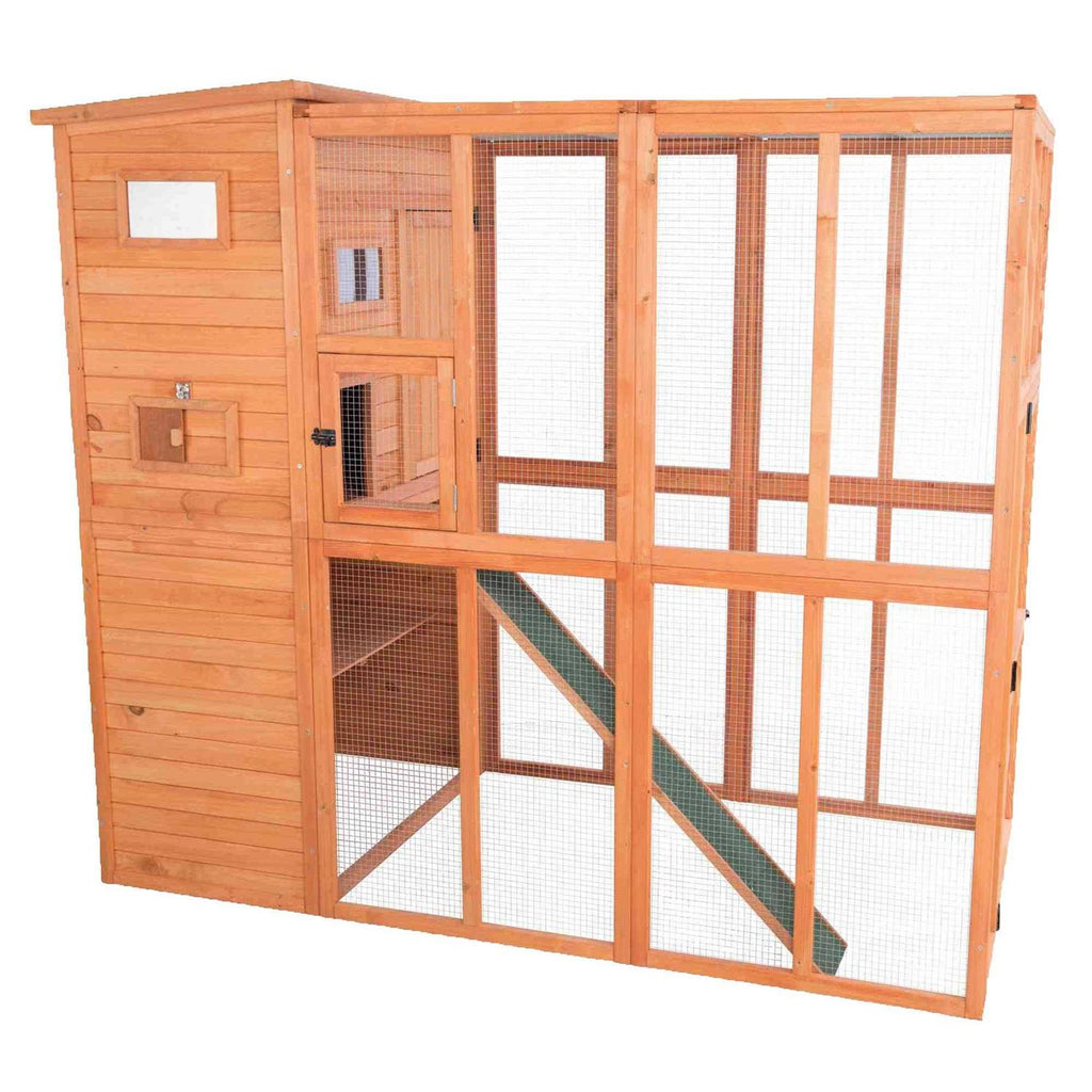Wooden Outdoor Cat Run R739490