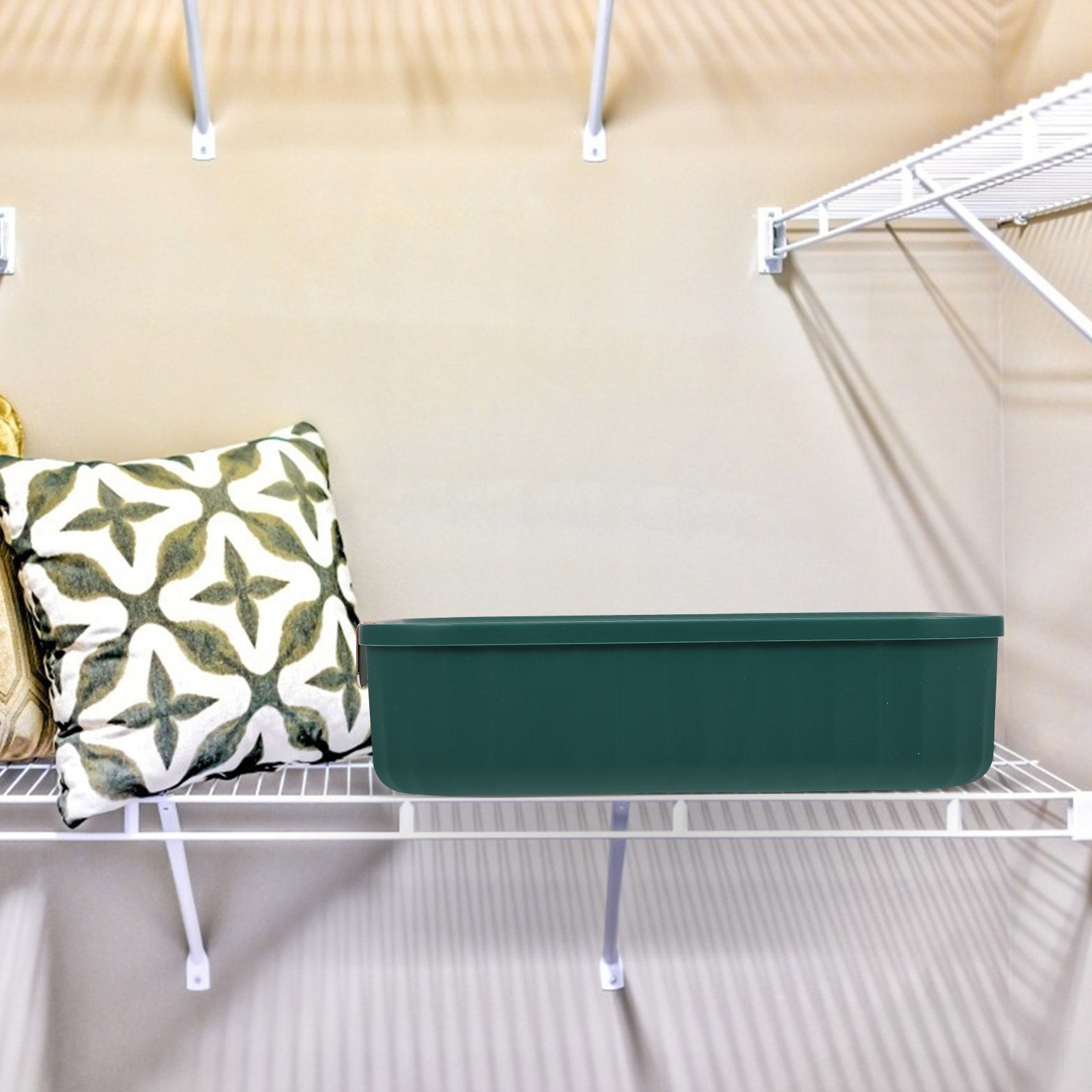 Underwear Drawer Storage Organizer Bin Box Green Z3923