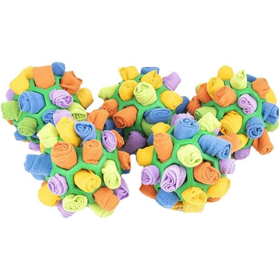 Interactive Dog Puzzle Toys Snuffle Ball Slow Feeder Training P483568