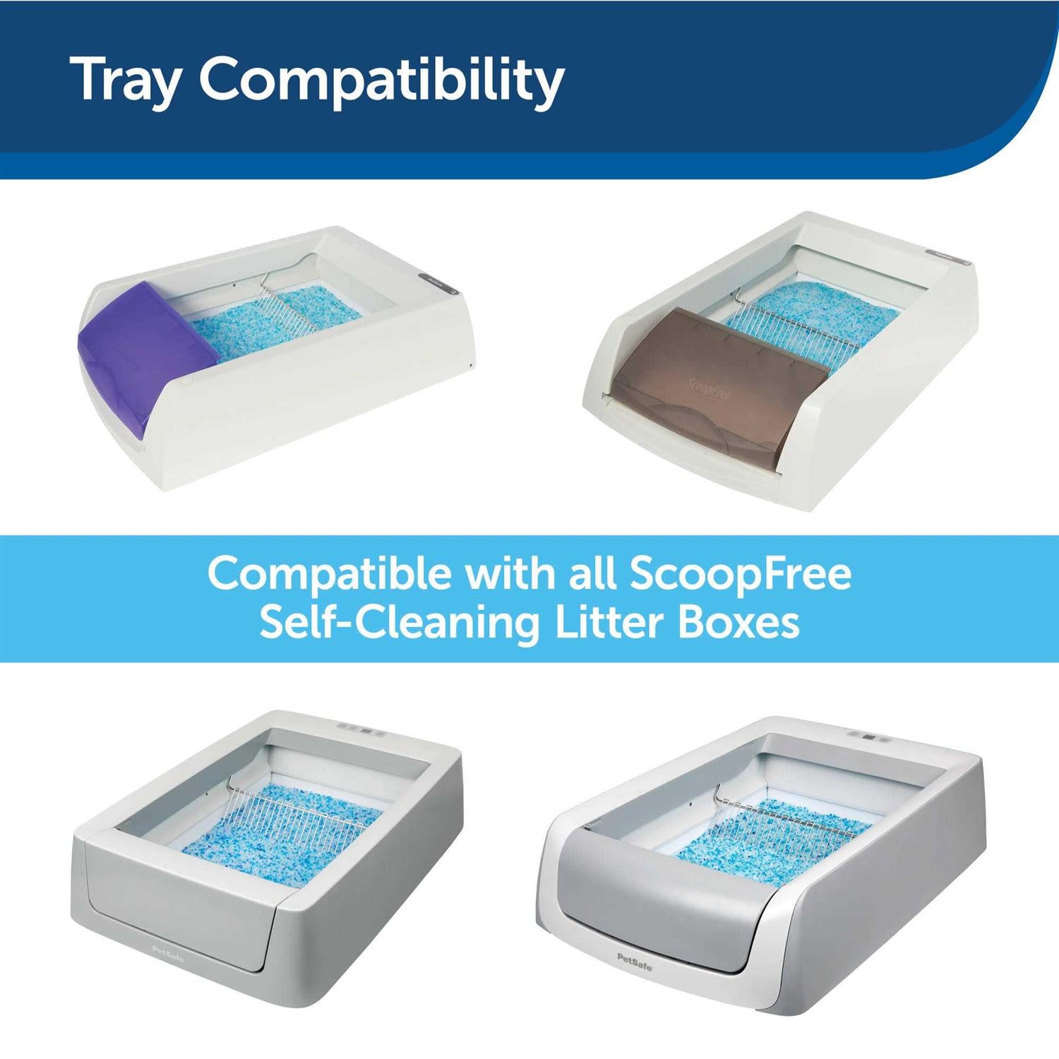 Blue Crystal Cat Litter Tray Refills C653399