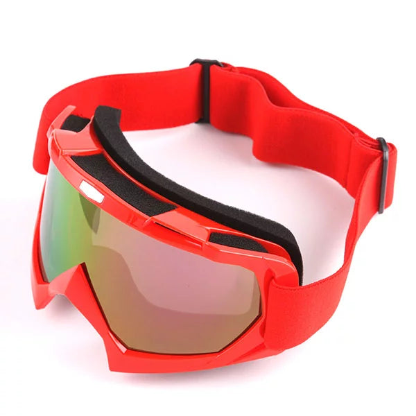 Adult Motocross Helmet with Goggles and Gloves Bundle F287371