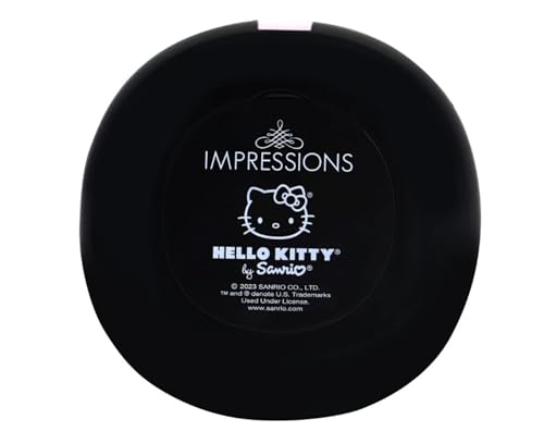Vanity Swirl Compact Mirror with Light, Double Sided Travel Makeup Mirror O7046