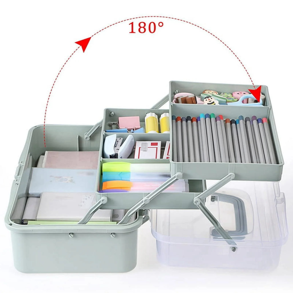 Plastic Dividing Storage Box with Adjustable Spacers N725