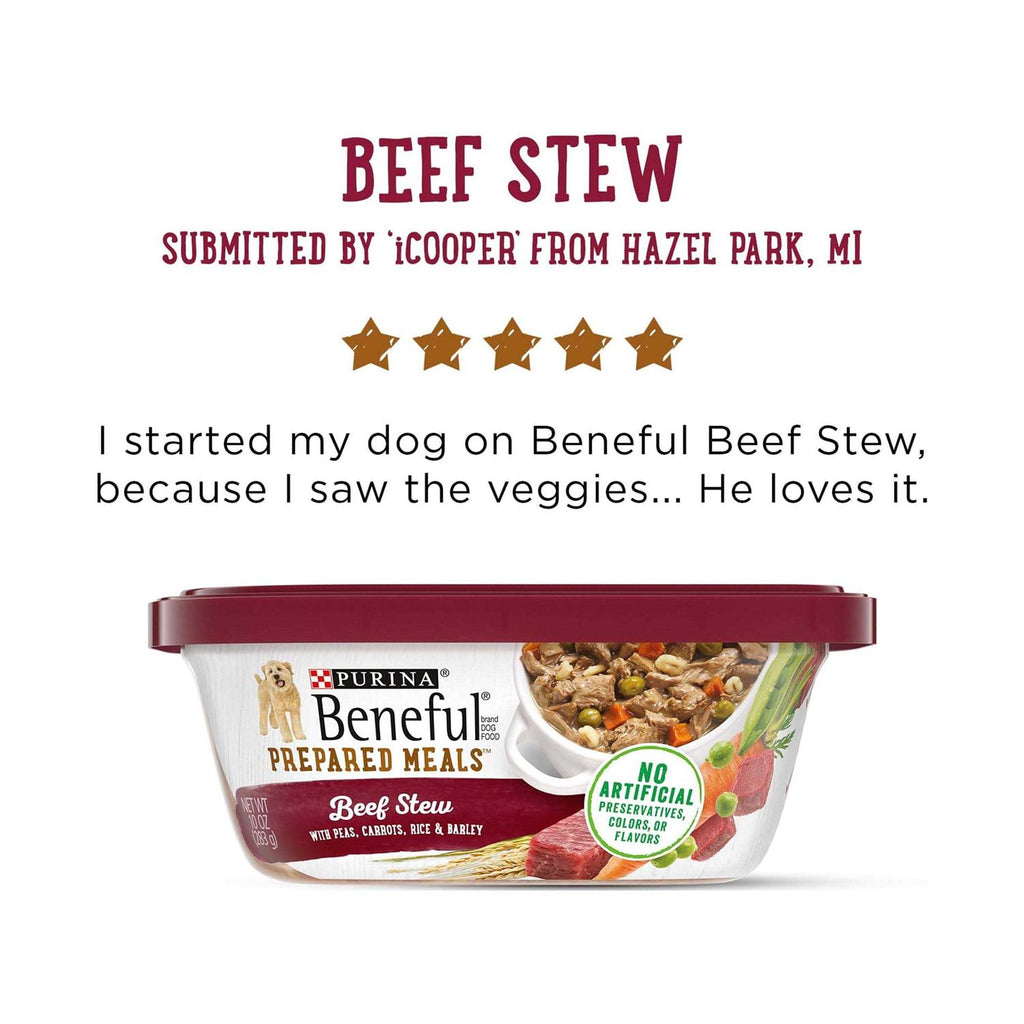 Beef Stew Prepared Meals Dog Food D662