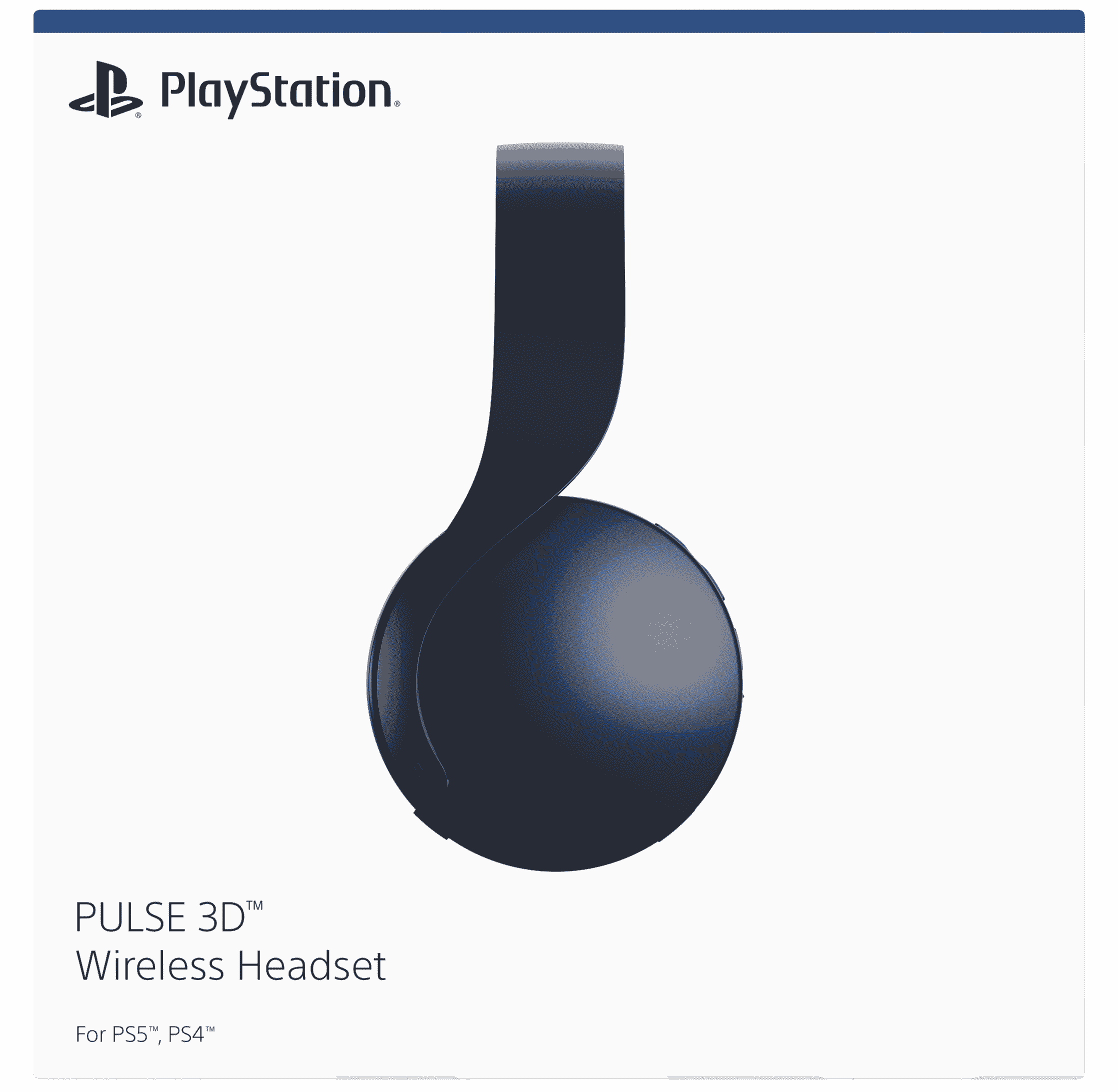 Wireless Gaming Headset for PS5, Midnight Black O9663