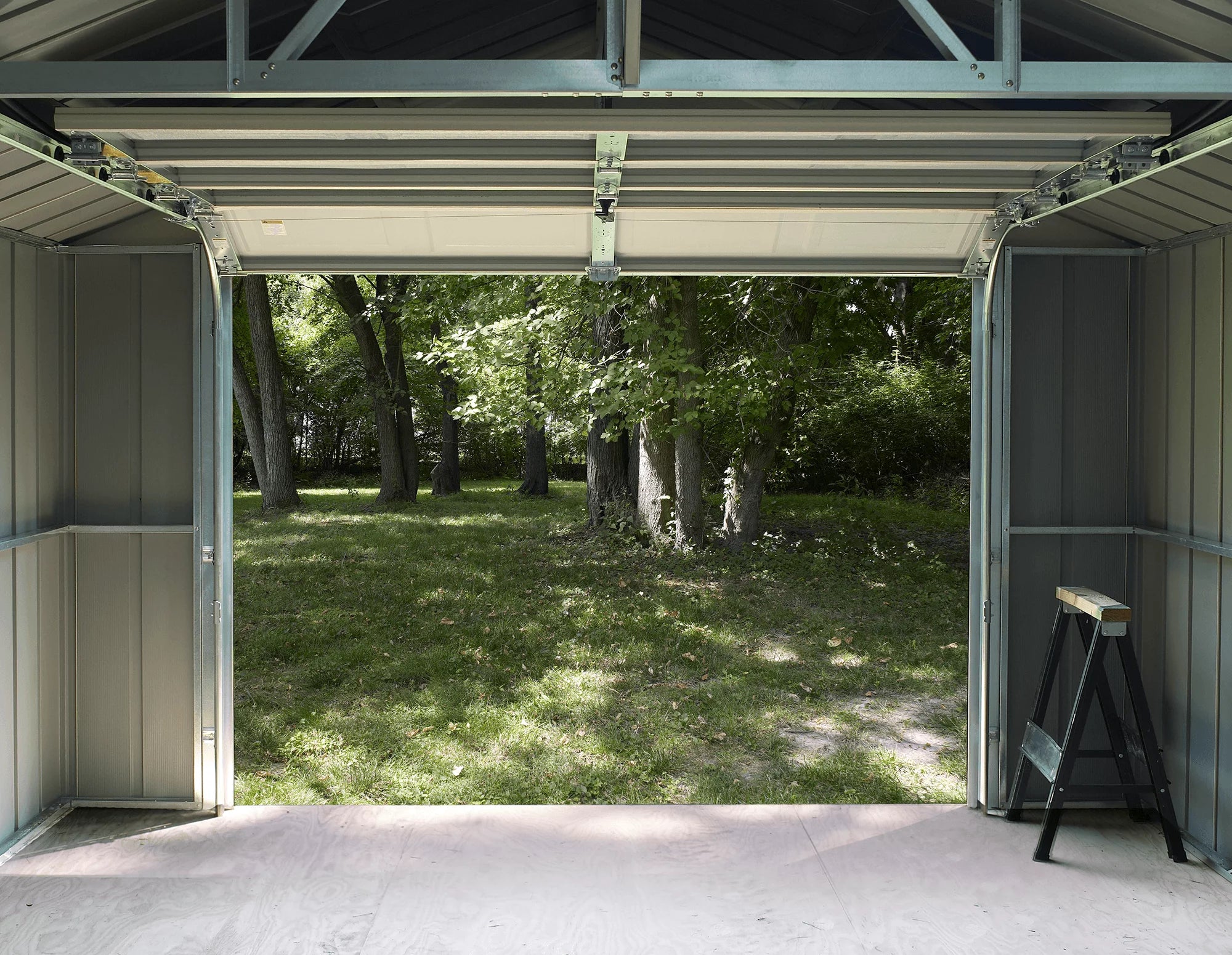Steel Storage Building, Prefab Shed S13231