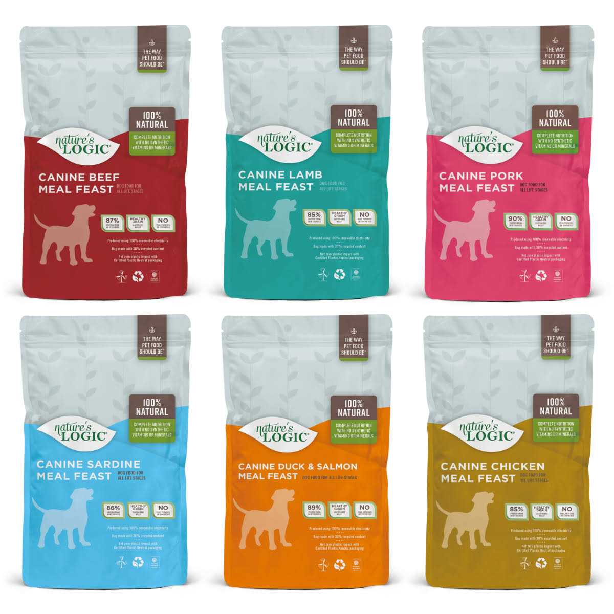Pork Meal Feast Dry Dog Food E810