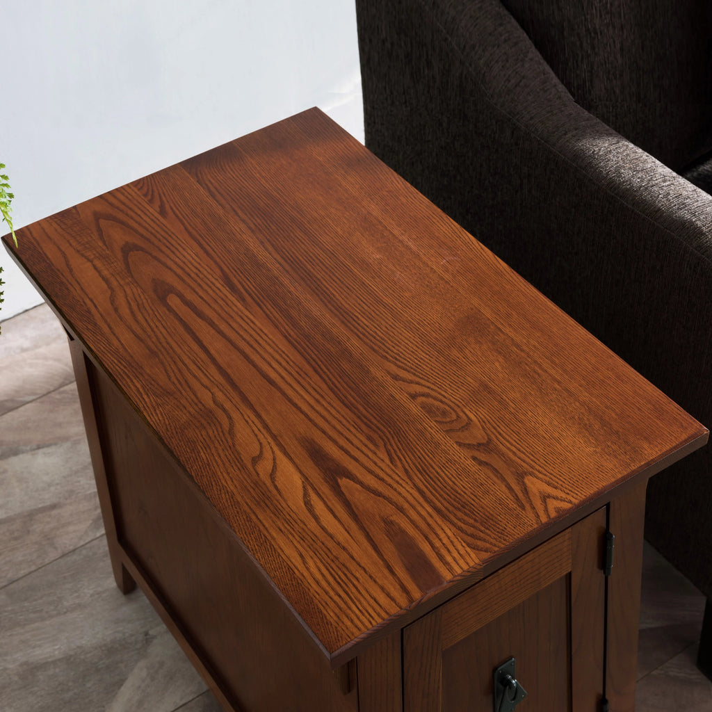 Solid Wood Mission End Table for Living Room and Bedroom Q2446