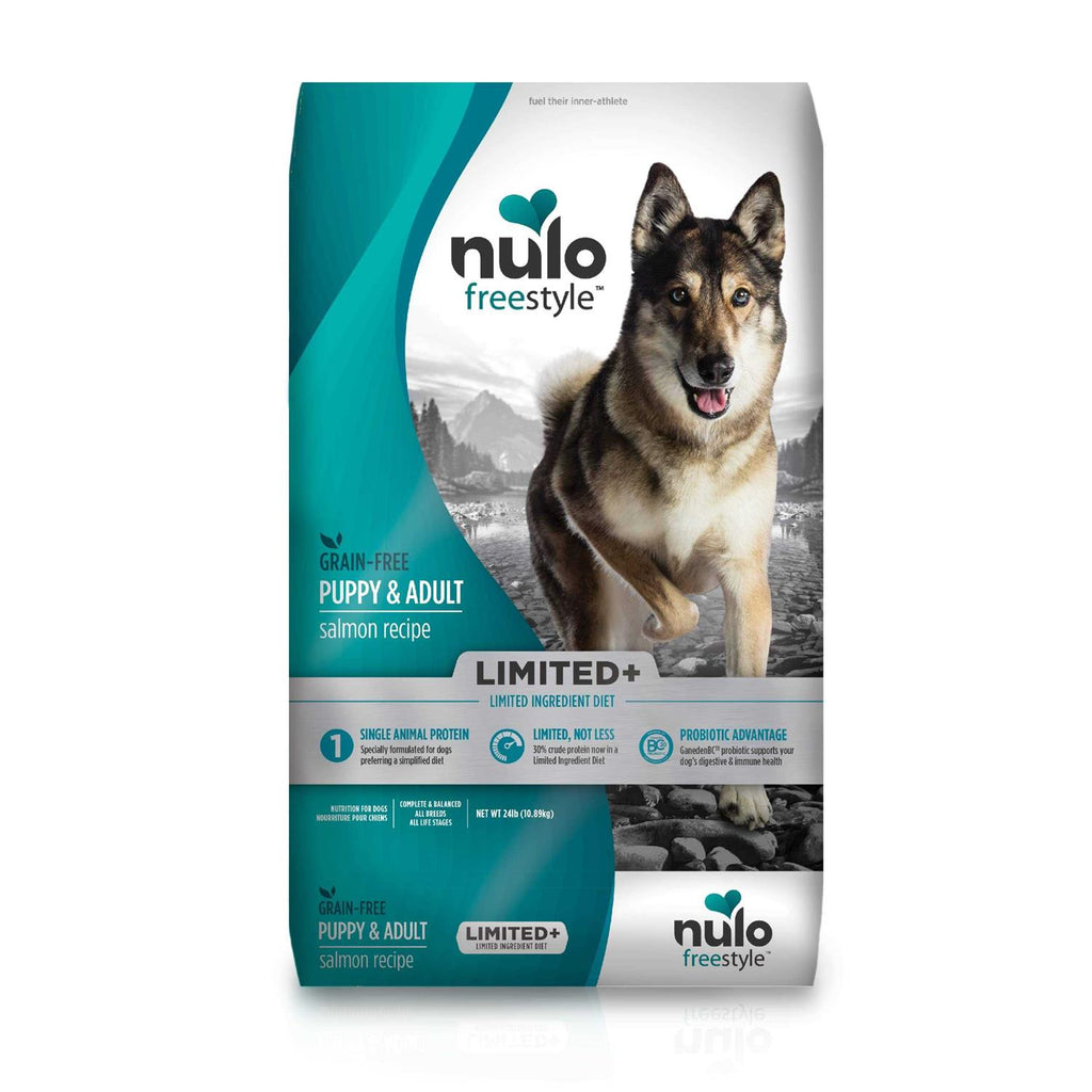 Nulo Freestyle Limited+ Salmon Recipe Grain-Free Puppy &amp; Adult Dry Dog Food - Pet Supplies online store