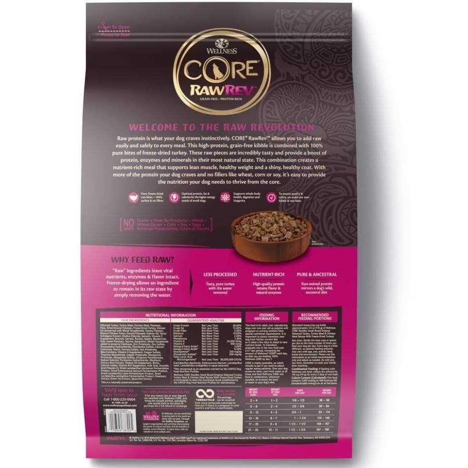 Small Breed Dry Dog Food with Freeze Dried Turkey V984886