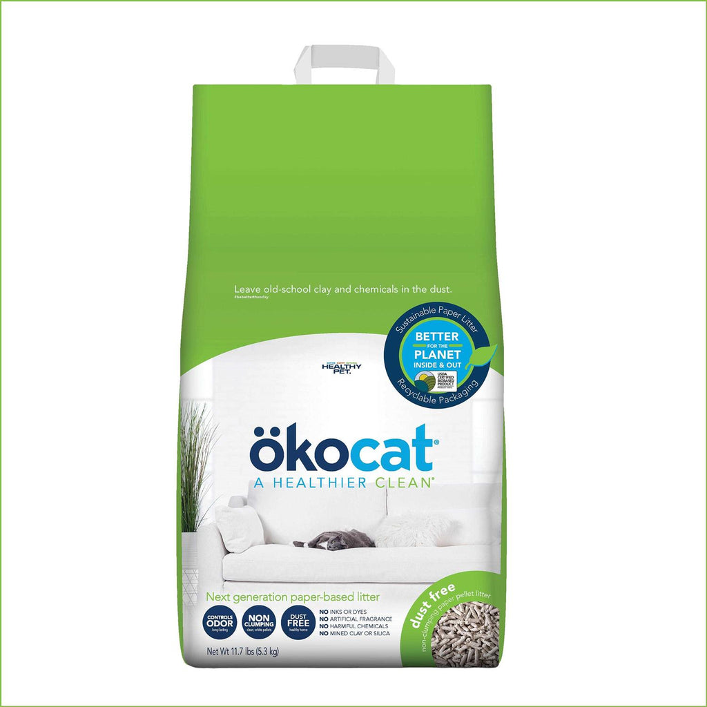 Dust Free Cat Litter Non-Clumping Paper Pellet B94063