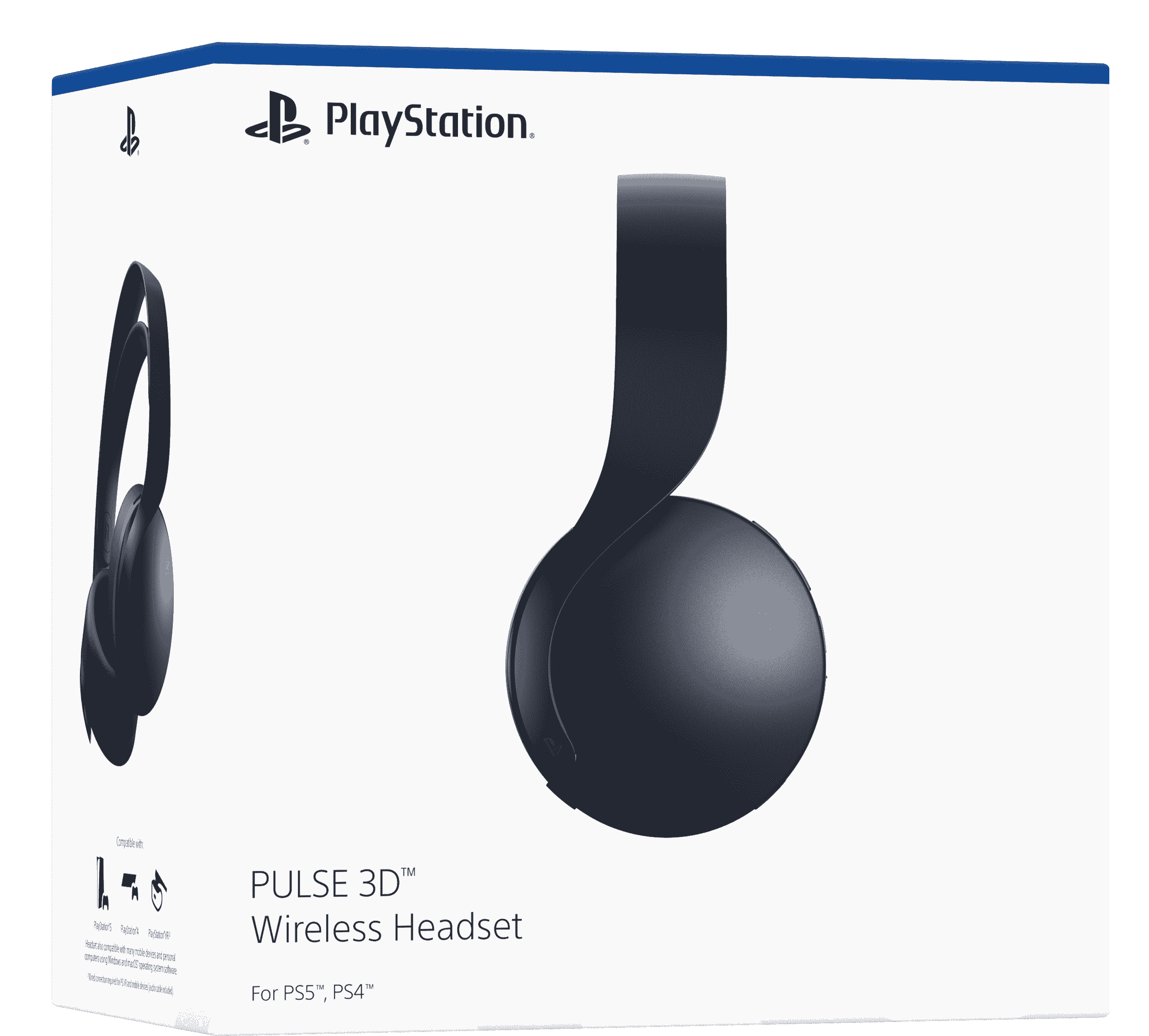 Wireless Gaming Headset for PS5, Midnight Black O9663
