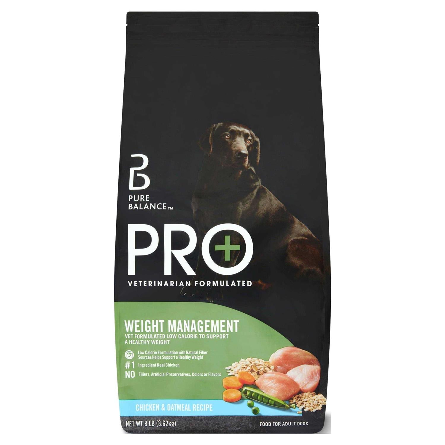 Pure Balance Pro+ Weight Management Chicken &amp; Oatmeal Recipe Dry Dog Food - Pet Supplies online store