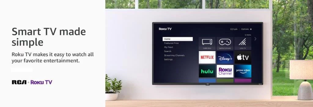 32" HD 720P Roku Smart LED Television, Black D26450